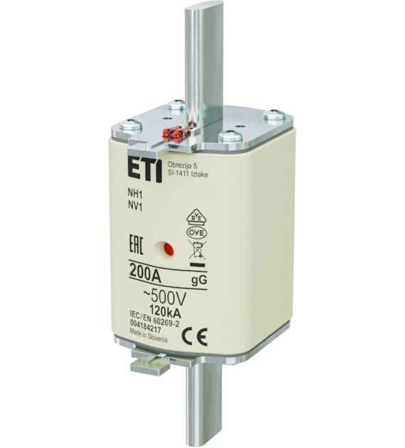 ETI NH1 gG 200A/500V wkładka topikowa