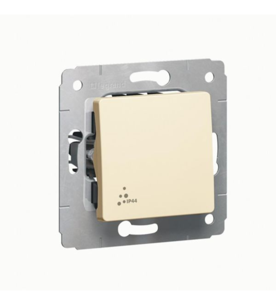 LEGRAND CARIVA KREM łącznik x1 IP44