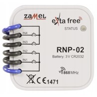 ZAMEL EXTA FREE RNP-02 radiowy nadajnik dopuszkowy