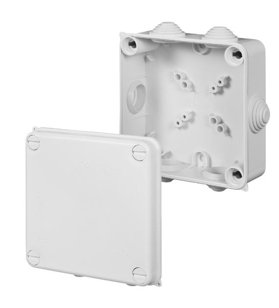 NASIELSK EP-LUX IP55 PK-4 puszka n/t 6 dławnic