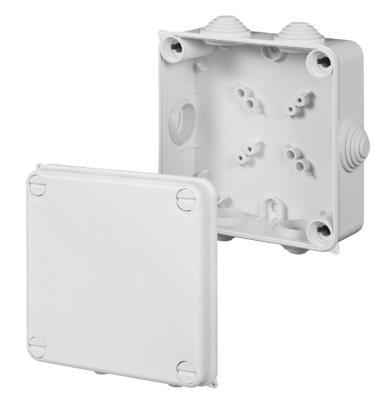 NASIELSK EP-LUX IP55 PK-4 puszka n/t 6 dławnic