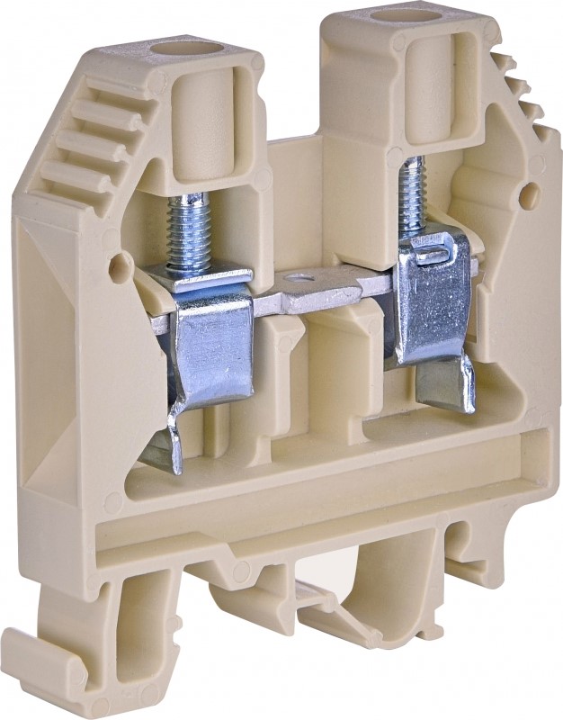 ETI VS 10 PA złączka szynowa gwintowa BEŻOWY