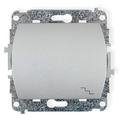 KARLIK TREND SREBRNY 5WP-3 łącznik x1 schodowy