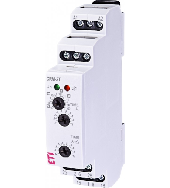 ETI CRM-2T UNI przekaźnik czasowy 16A 12-240V