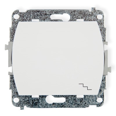 KARLIK TREND BIAŁY WP-3L łącznik x1 schodowy podśw