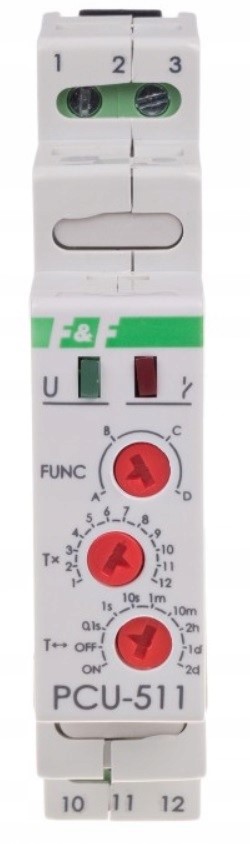 FF PCU-511 przekaźnik czasowy 230V