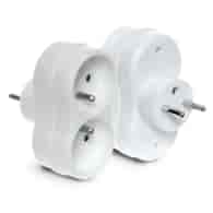 PLASTROL R-270P rozgałęźnik 2x2p z/u IP20 BIAŁY