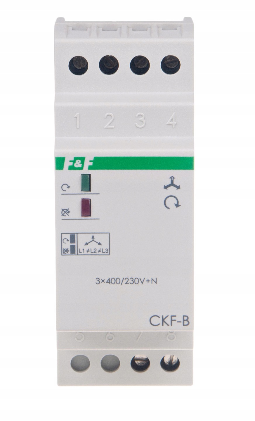 FF CKF-B czujnik kolejności i zaniku faz 10A