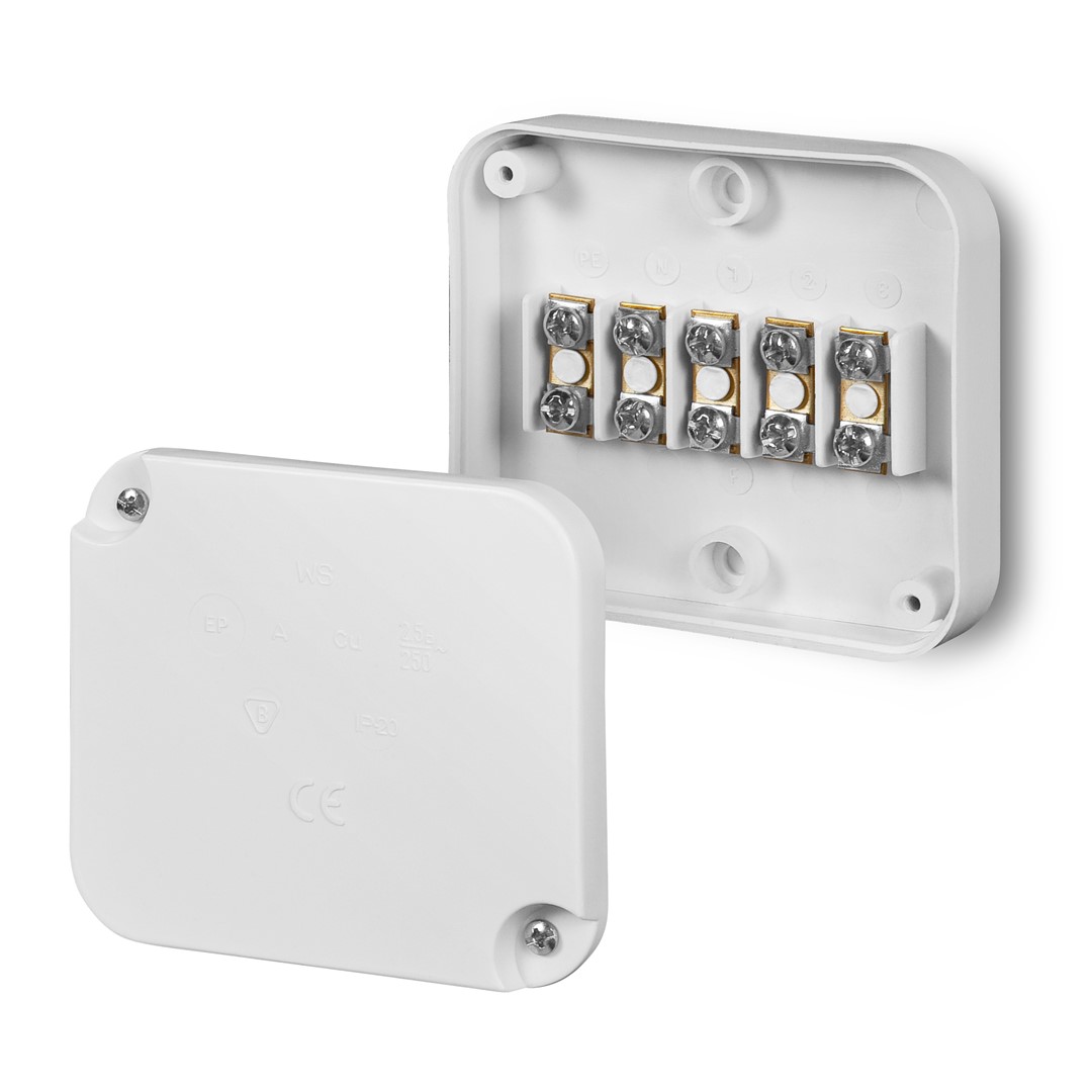NASIELSK EP-LUX IP20 puszka n/t z wkładem 5x2,5mm2