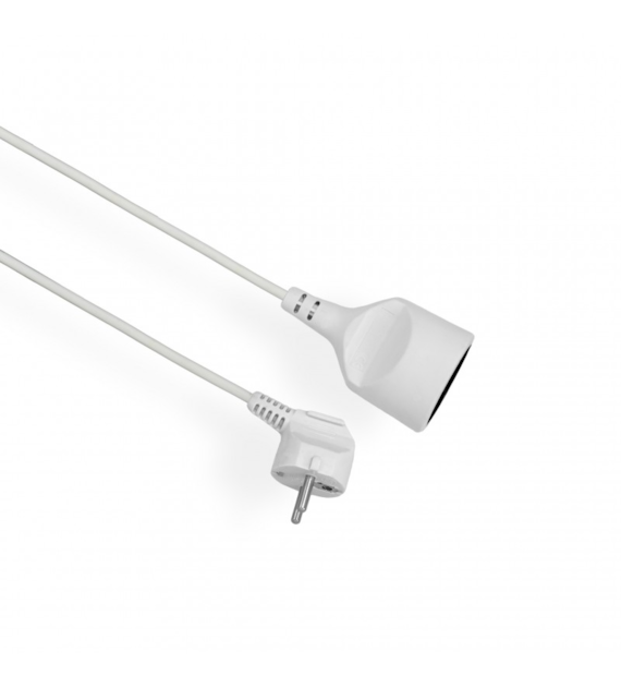 ELGOTECH EPS-103 przedłużacz 1gn 3x1 3m BIAŁY