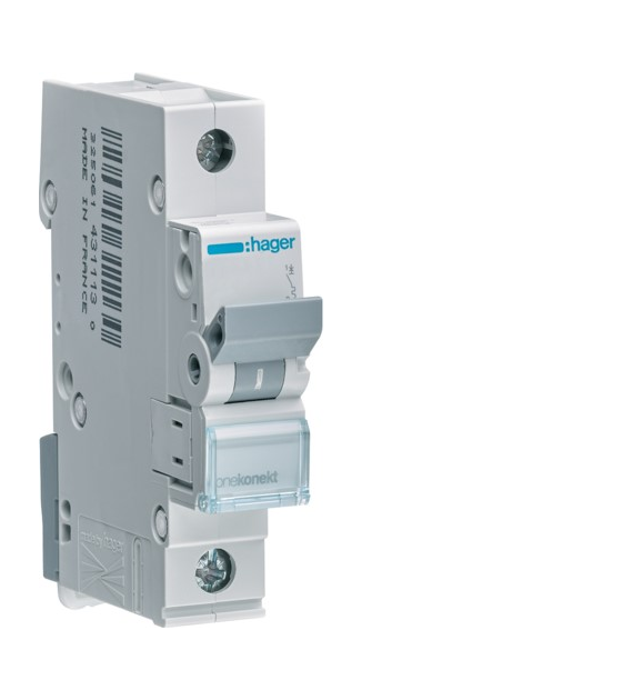 HAGER MBN110E wyłącznik nadprądowy 1P B10A 6kA AC