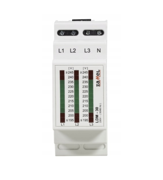 ZAMEL EXTA LDM-30 wskaźnik napięcia 3F 230/400V AC