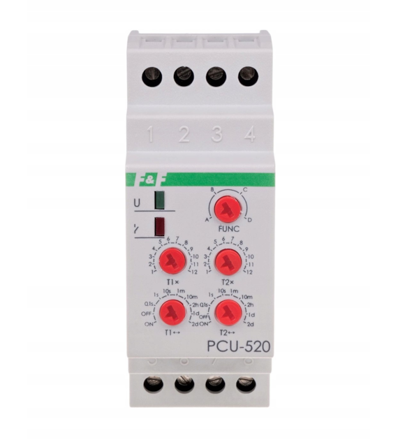 FF PCU-520 przekaźnik czasowy 2-funkcyjny 230V