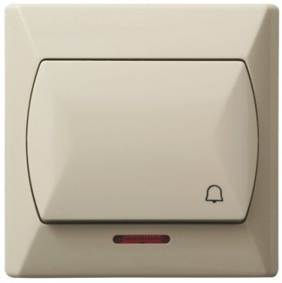 OSPEL AKCENT BEŻ ŁP-6AS/01 łącznik dzwonek