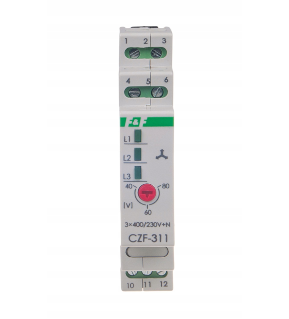 FF CZF-311 czujnik zaniku i asymetrii faz