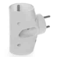 PLASTROL R-21 rozgałęźnik 2x2p IP20 BIAŁY