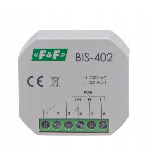 FF BIS-402 przekaźnik bistabilny dopuszkowy p/t