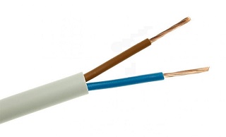 ZAMEL przewód OMYp 2x1,5 biały 100m