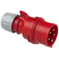PCE SHARK wtyczka przenośna 5x16 400V 6h IP44