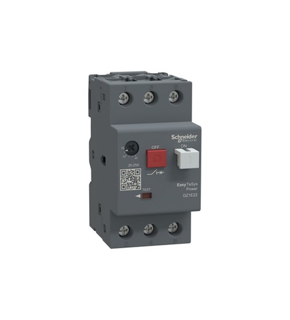 SCHNEIDER GZ1E22 wyłącznik silnik. 3P 9kW 17-23A