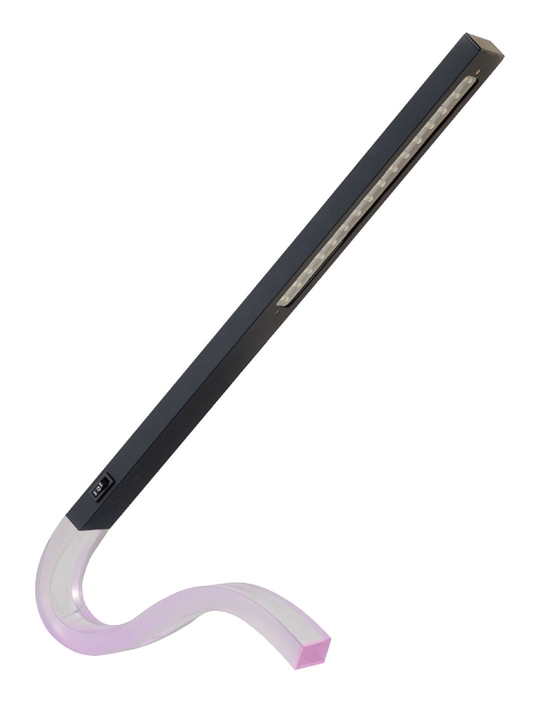 APOLLO VELEDA-BLK-PUR lampka biurkowa