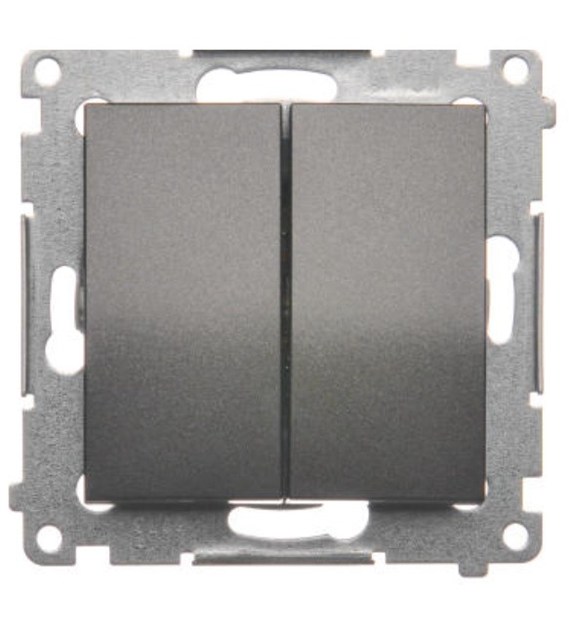 SIMON 54 ANTRACYT DW5.01/48 łącznik świecznikowy