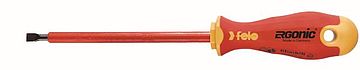 LŁ FELO Ergonic VDE wkrętak płaski 2,5x0,4