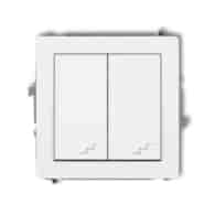 KARLIK DECO BIAŁY DWP-33 łącznik schodowy x2