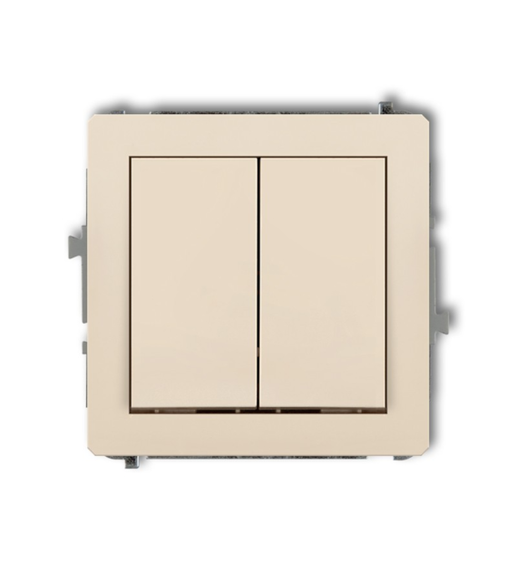 KARLIK DECO BEŻ 1DWP-2 łącznik świecznikowy x2