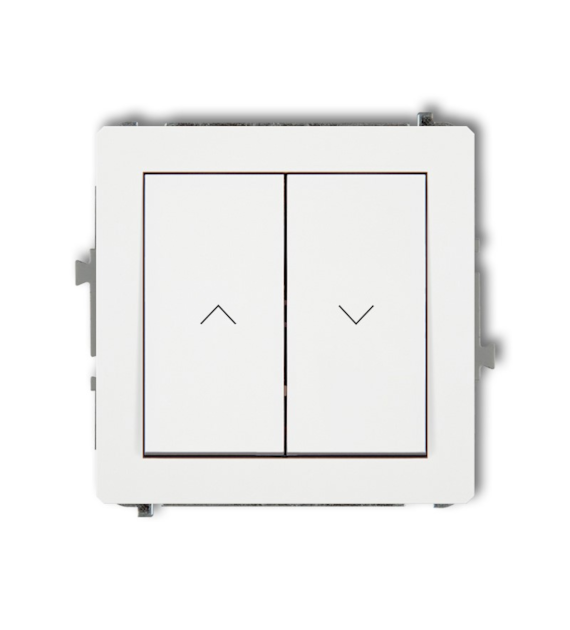 KARLIK DECO BIAŁY DWP-8 łącznik żaluzjowy x2