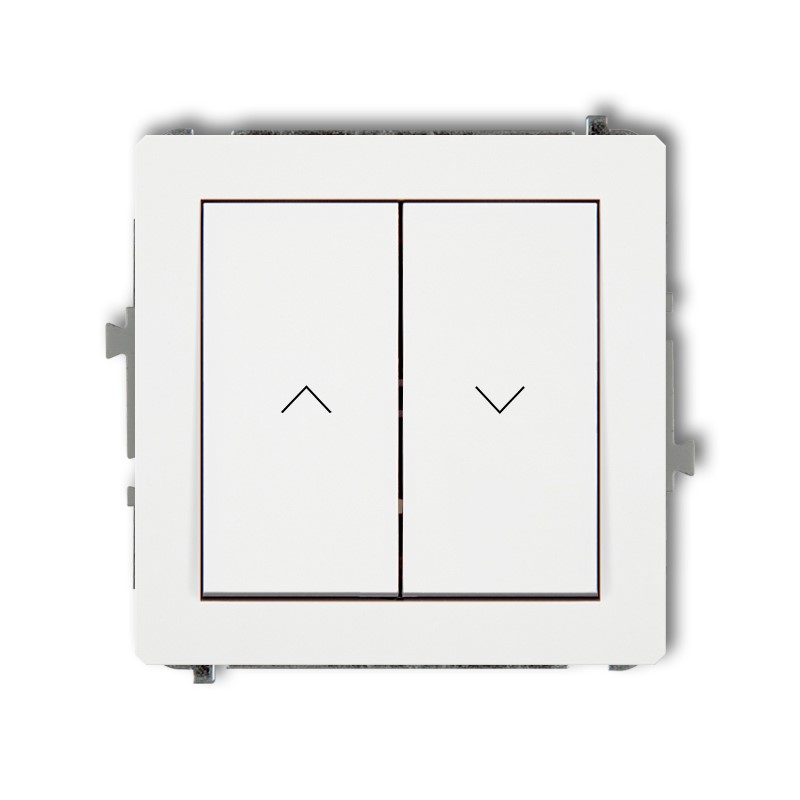 KARLIK DECO BIAŁY DWP-8 łącznik żaluzjowy x2