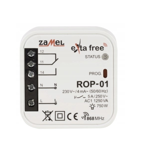 ZAMEL EXTA FREE ROP-01 radiowy odbiornik do puszki