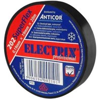 ANTICOR 202 SUPERFLEX taśma izol.19x20 CZARNY