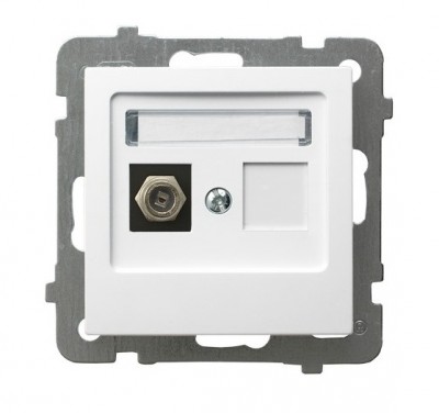 OSPEL AS BIAŁY GPA-1GF/m/00 gniazdo antenowe