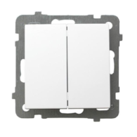 OSPEL AS BIAŁY ŁP-10G/m/00 łącznik schodowy x2