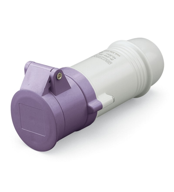 SCAME IEC309 gniazdo przenośne 16A 2P IP44