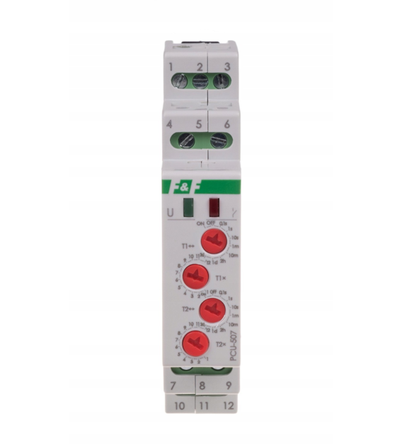 FF PCU-507 przekaźnik czasowy 2-funkcyjny 230V