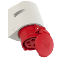 PCE SHARK gniazdo stałe 5x16 400V 6h IP44