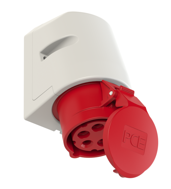 PCE SHARK gniazdo stałe 5x16 400V 6h IP44