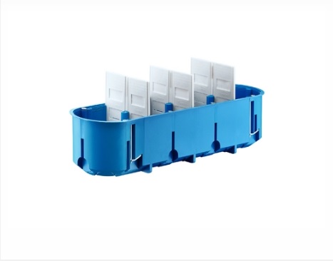 SIMET MULTIBOX 2 P4x60D puszka k/g głęboka x4