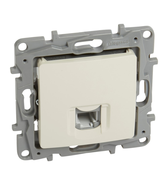 LEGRAND NILOE ECO KREM gniazdo telefoniczne RJ11