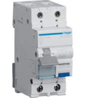 HAGER ADC910D wyłacznik komb. 2P B10A 30mA AC