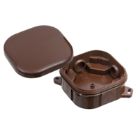 PAWBOL PH 92x92 KLIK puszka n/t pusta BRĄZOWY