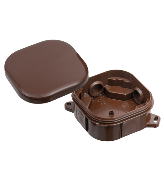 PAWBOL PH 92x92 KLIK puszka n/t pusta BRĄZOWY
