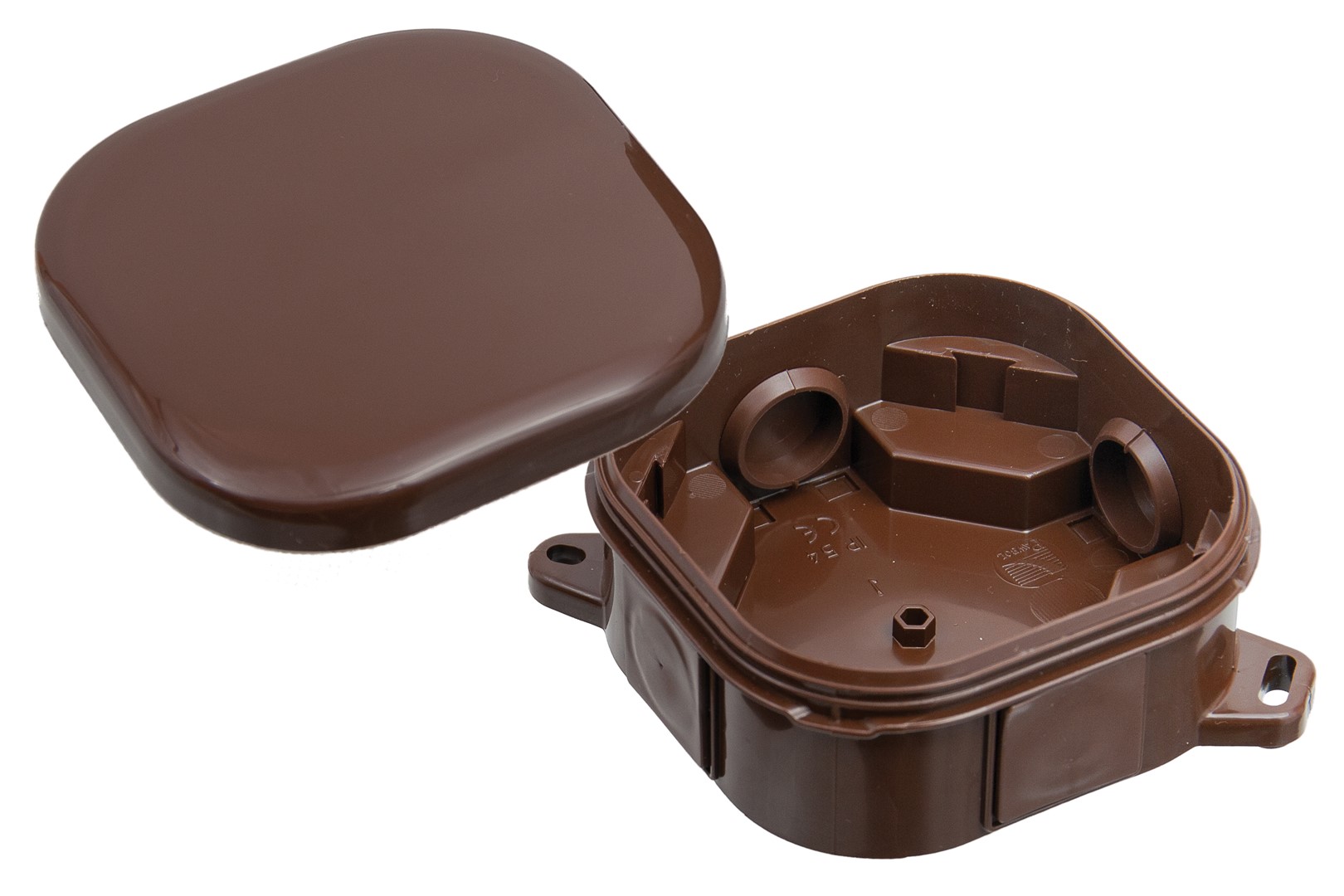 PAWBOL PH 92x92 KLIK puszka n/t pusta BRĄZOWY