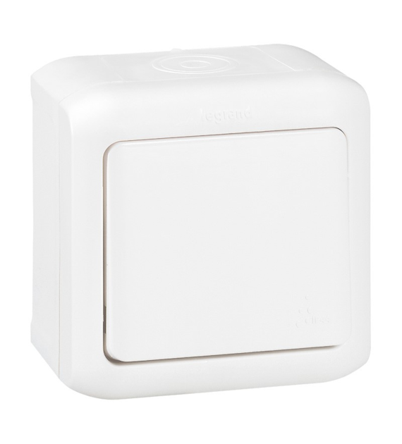 LEGRAND FORIX BIAŁY łącznik x1 schodowy IP44