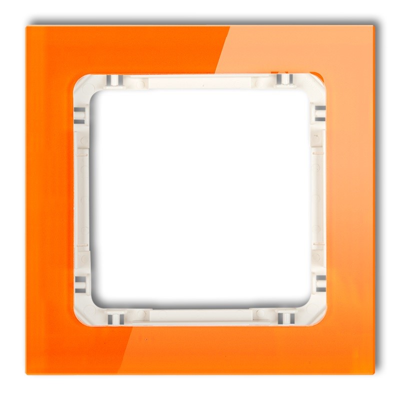 KARLIK DECO POMARAŃCZ/BEŻ 13-1-DRS-1 ramka x1 szkł