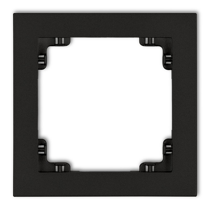 KARLIK DECO CZARNY 12DR-1 ramka x1