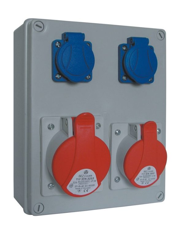 FAMEL Zestaw 037 1x32/5, 1x16/5, 2x230