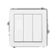 KARLIK DECO BIAŁY DWP-7 łącznik potrójny x3